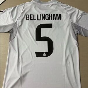 Bellingham #5 Men’s Jersey Real Madrid 25/26